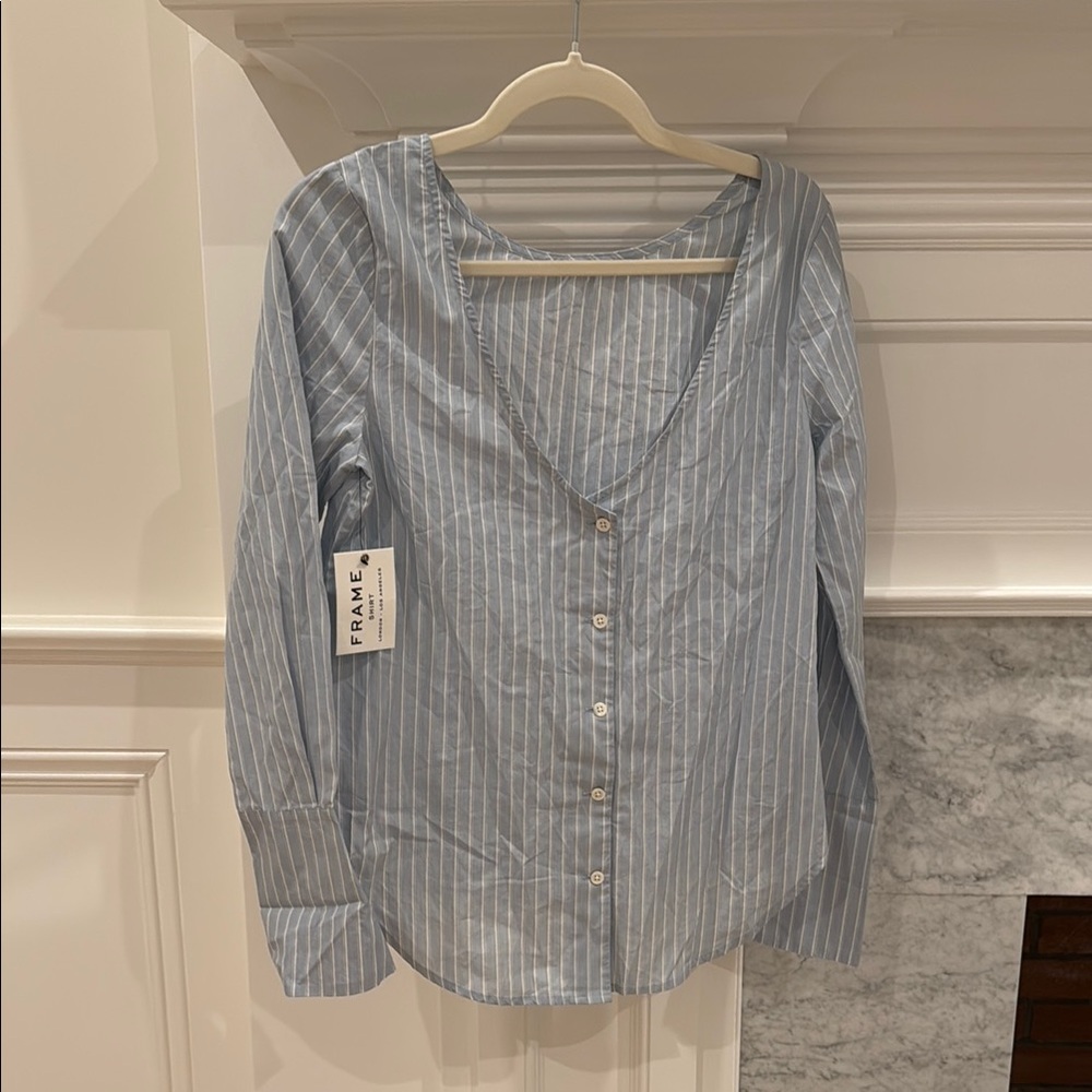 Frame NWT Striped Shirt